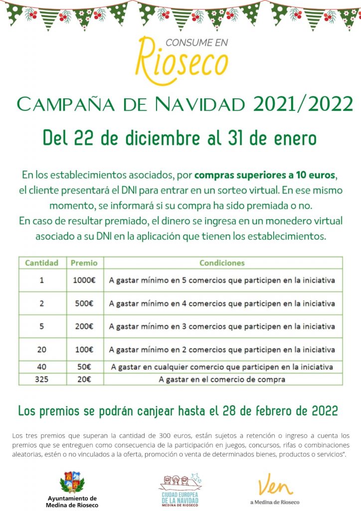 Campaña Navidad Comercio Rioseco 2021